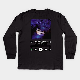 Stereo Music Player - The Killing Moon Kids Long Sleeve T-Shirt